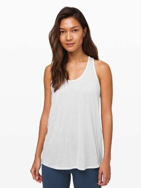 Lululemon Essential Tank *Pleated | White | Size 8 | NWT